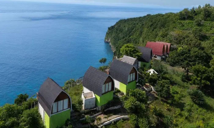 The Indah Cliff Sea View 別荘